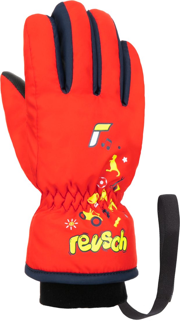 

Горнолыжные перчатки Reusch Kids Fire 6285105-3313 (р-р 3, Red/Dress Blue)