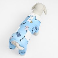 Комбинезон для животных Пижон Метель 9667193 (XS, голубой)