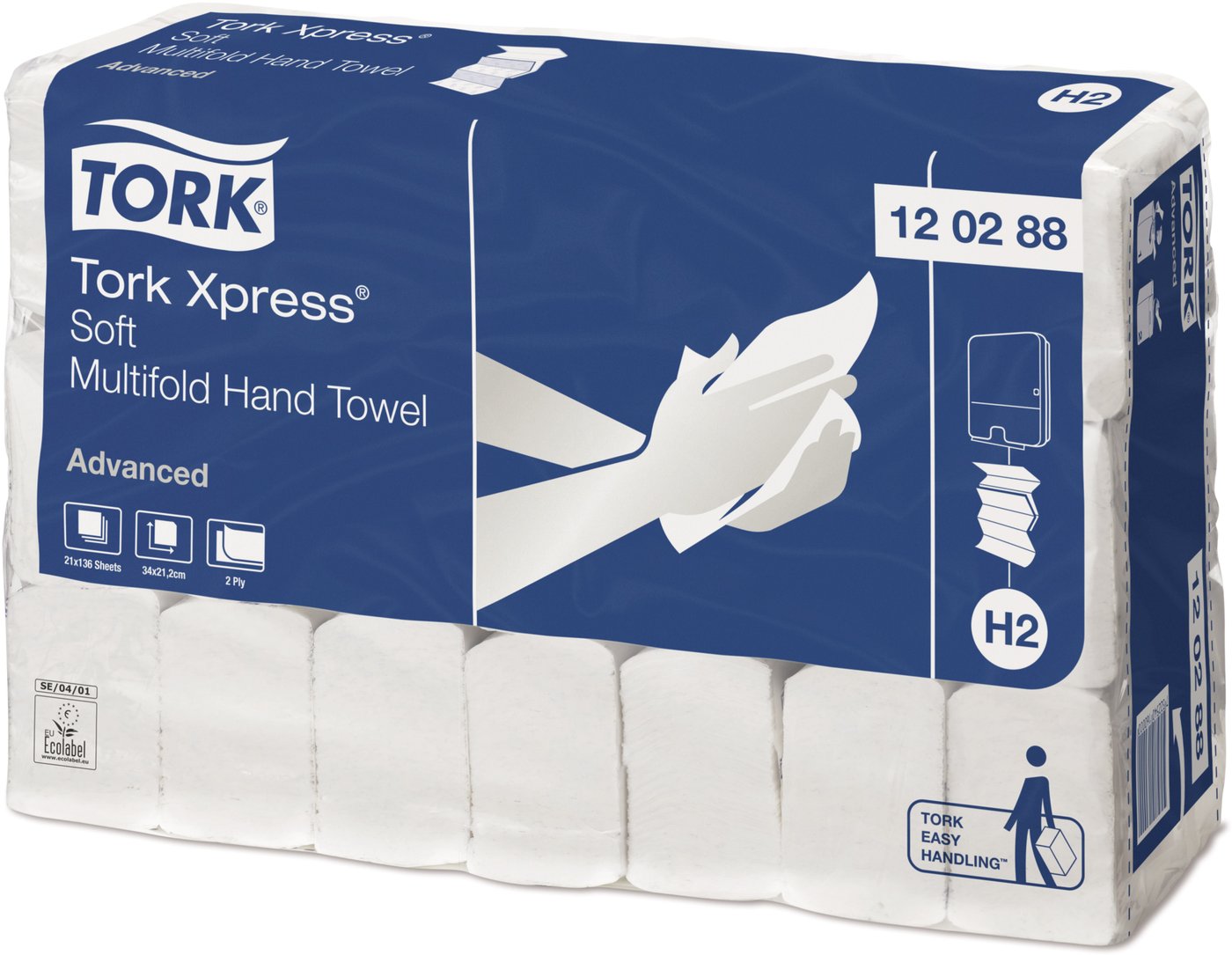 

Бумажные полотенца Tork Xpress 120288