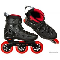 Роликовые коньки Powerslide Imperial 110 Black Red 908375 (р. 45-46)