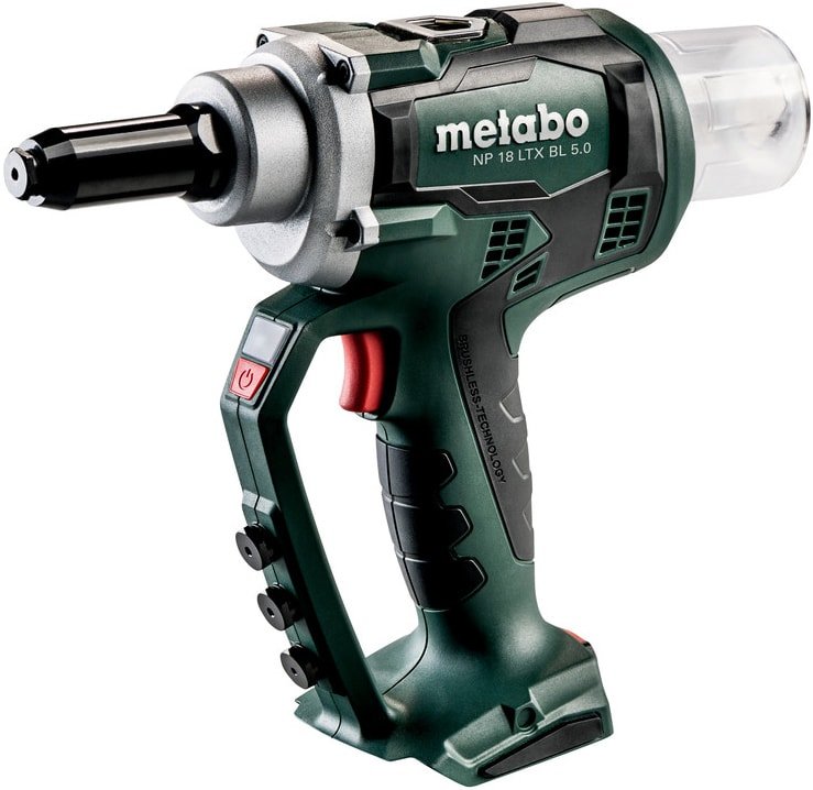 

Заклепочник Metabo NP 18 LTX BL 5.0 619002890 (без АКБ)
