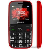 Телефон TeXet TM-B227 (красный)