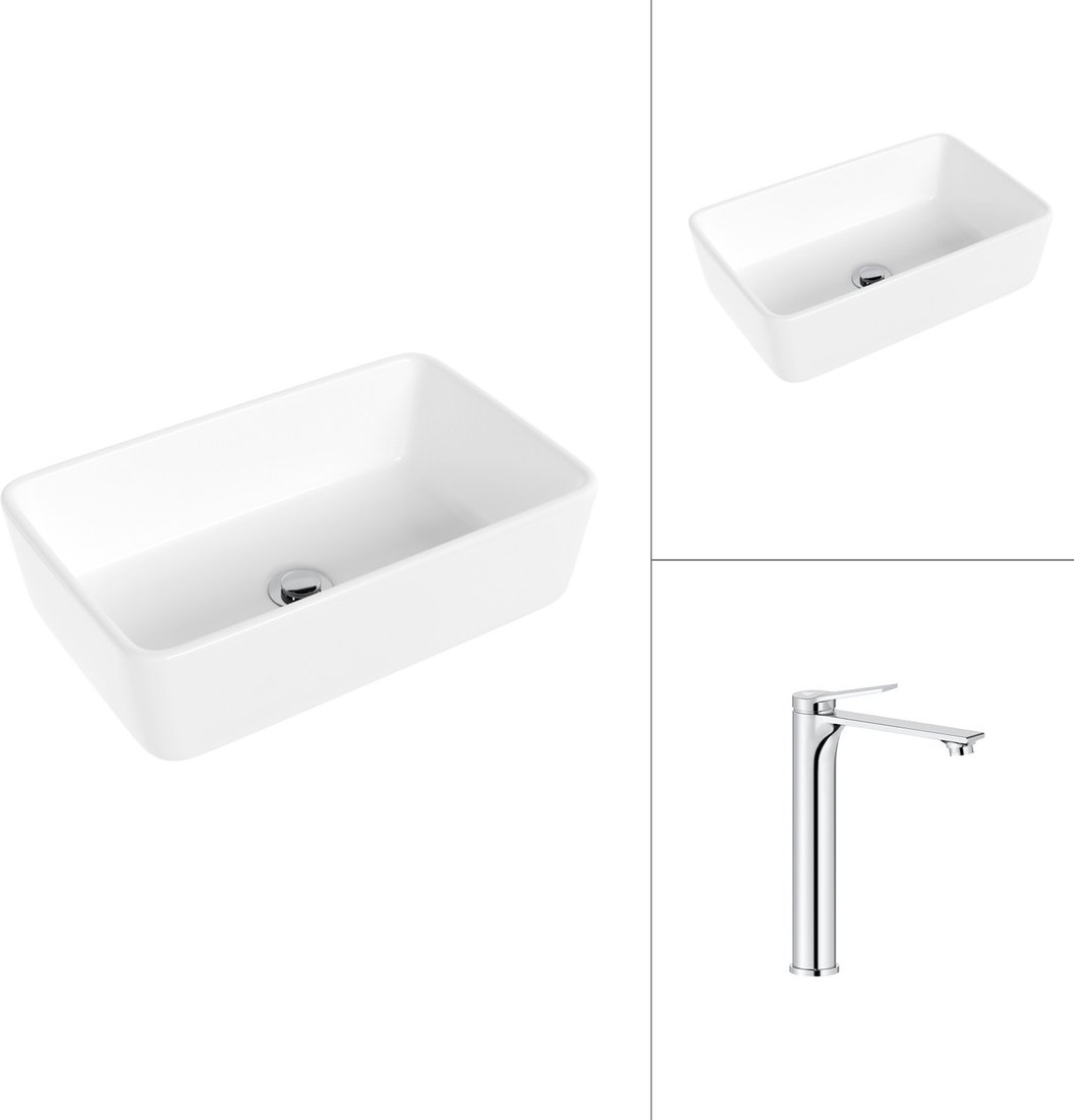 Умывальник Lauter 21674A + Rio 21AM12672