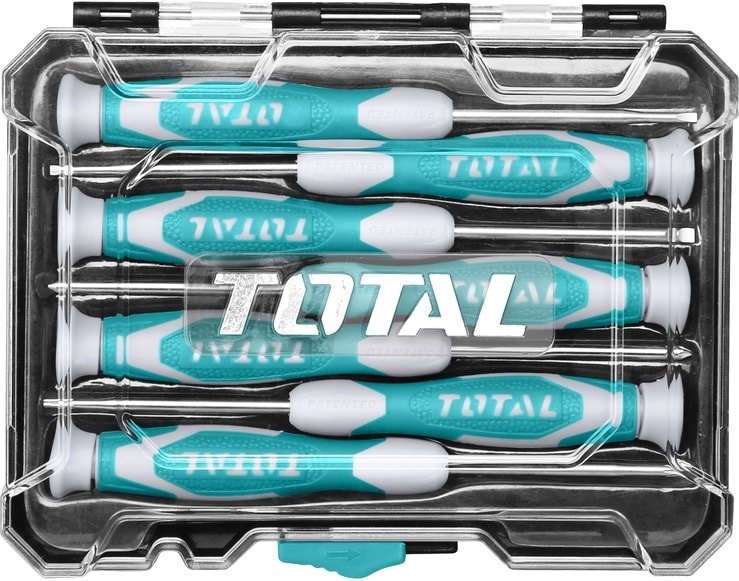

Набор отверток прецизионных Total THT250726 (7 предметов)