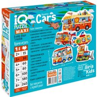 Развивающая игра Айрис-Пресс IQ Напольный. Машинки