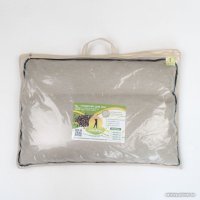 Ортопедическая подушка Like Yoga Comfort льняная с двуслойным наполнителем 09-20 40x60