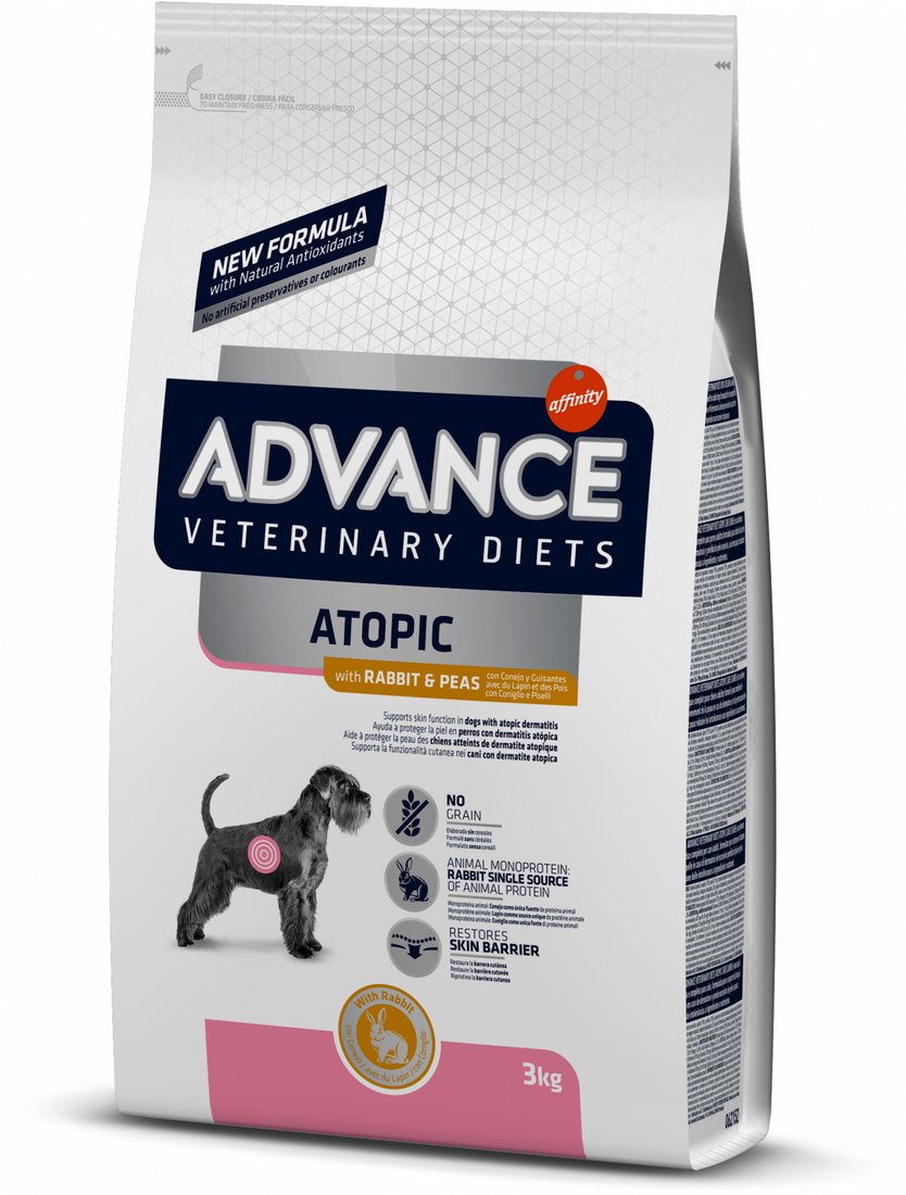 

Сухой корм для собак Advance VetDiet Atopic No Grain с кроликом 3 кг