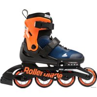 Роликовые коньки Rollerblade Microblade Combo (р. 28-32, темно-синий/оранжевый)