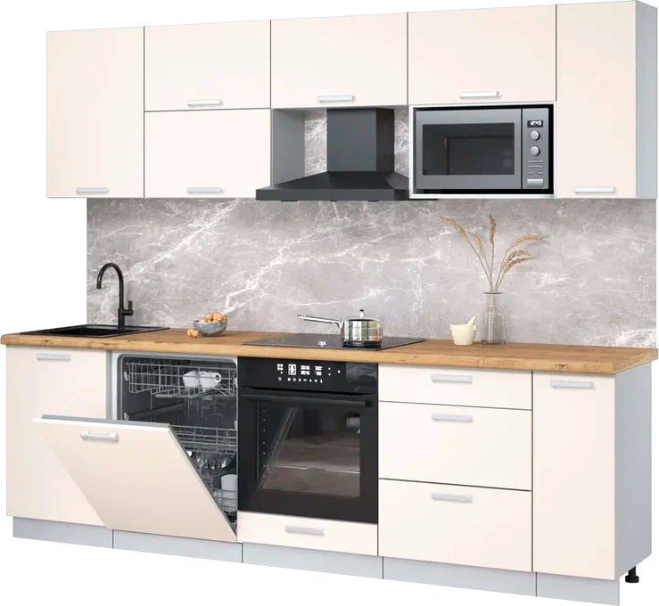 

Готовая кухня Интерлиния Мила Лайт 2.6-ПМ2 (персидский жемчуг/персидский жемчуг/дуб бунратти)