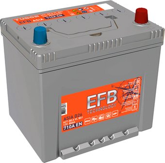 Автомобильный аккумулятор Tubor Asia EFB R+ (80 А·ч)