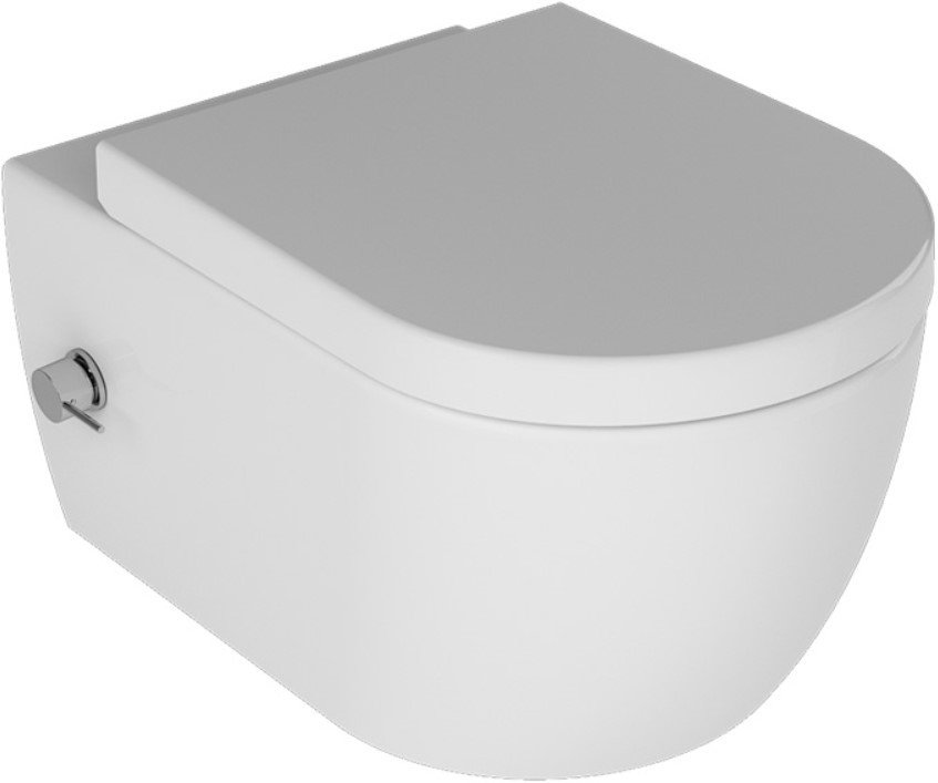 

Унитаз подвесной Quarter Bath Rimless 70DE03054.00.4.3.01 с сиденьем Slim