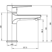 Смеситель Esko Budapest BT26M