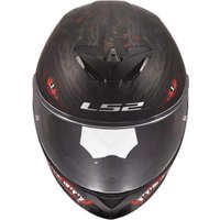 Мотошлем LS2 FF820 Rapid III Kaiju II (L, черный/красный/белый)