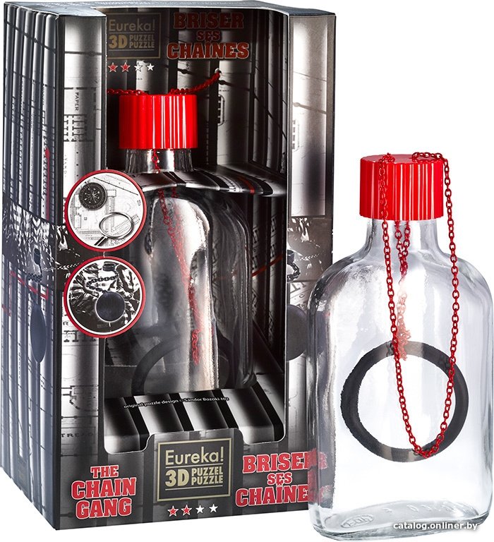 Головоломка Eureka Bottle Puzzles The Chain Gang 473109