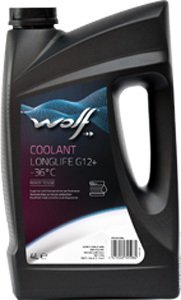Антифриз Wolf G12+ Coolant Longlife -36°C 4л