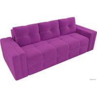 Диван Лига диванов Леос 29344 (микровельвет, фиолетовый)
