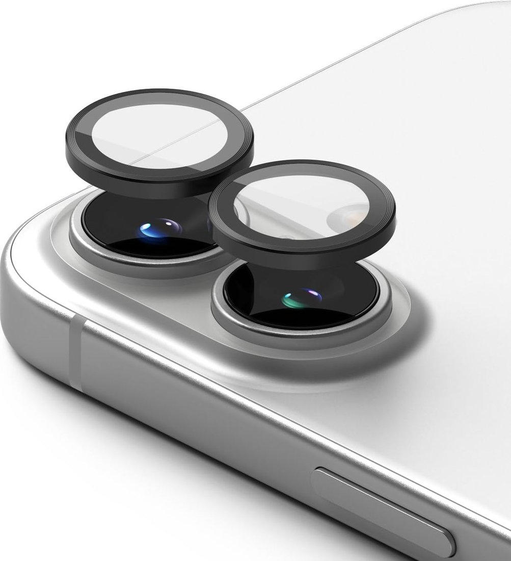 

Защитное стекло Ringke Camera Frame Protector 2шт для iPhone 16 / 16 Plus Black