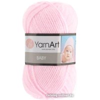 Пряжа для вязания Yarnart Baby 100% акрил 853 50 г (150 м, светло-розовый)