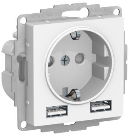 Розетка Systeme Electric AtlasDesign ATN000130