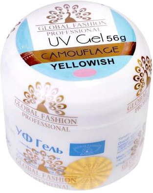 

Гель Global Fashion yellowish (камуфляж) 56 г