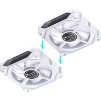 Комплект вентиляторов для корпуса Jonsbo ZL-120 Reversed (белый, 3 шт.)