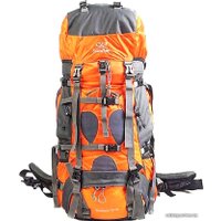 Туристический рюкзак Zez SY-104 (серый/оранжевый)