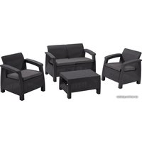 Набор садовой мебели Keter Corfu Set (графит)