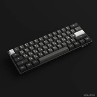 Клавиатура Akko 3061S Black & Silver (Akko Cream Yellow V3 Pro)