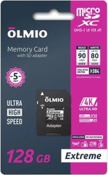 microSDXC 256GB Extreme UHS-I (U3)