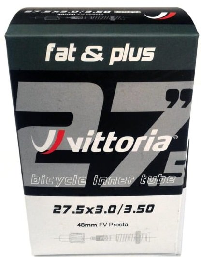 

Велокамера Vittoria Fat&Plus 73/89-584 27.5x3.0/3.50 FV48