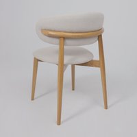 Стул Оримэкс Дэвид (бежевый фактурный велюр Danco 100/дуб)