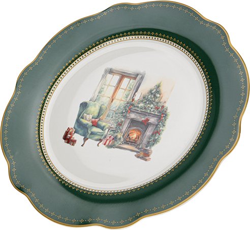 

Тарелка обеденная Fissman Christmas Eve 13755