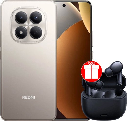 Xiaomi Redmi Note 15 Pro 12GB/256GB wersja międzynarodowa (tytanowy) + słuchawki Xiaomi Redmi Buds 6 Lite (czarny) w promocji