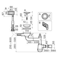 Сифон Omoikiri WK-1-UN GB 4956834