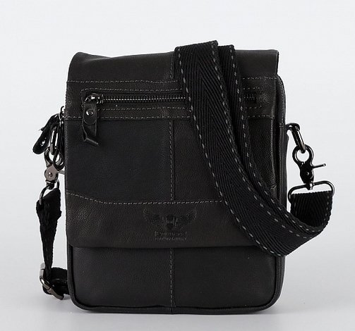 

Сумка через плечо Poshete 196-1363-15-BLK (черный)