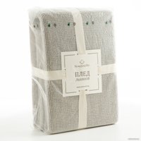 Плед Беларускі лён 170x170 23С78-ШР/у./л.с.уп. (330 рис.1 /сорт1)