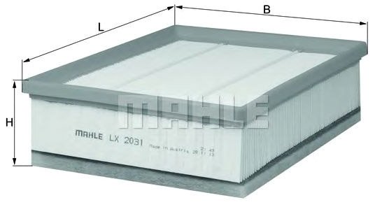 

Воздушный фильтр Mahle Knecht LX2031