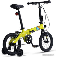 Детский велосипед Maxiscoo S007 Стандарт 2024 (желтый)
