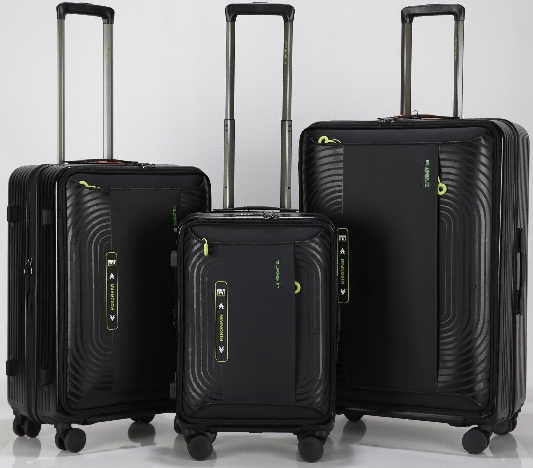 

Чемодан Mironpan 1975 55 см (черный)