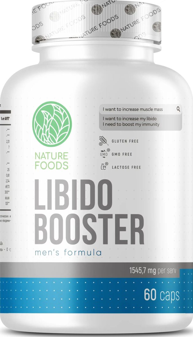 БАД Nature Foods Libidobooster (60 капсул)