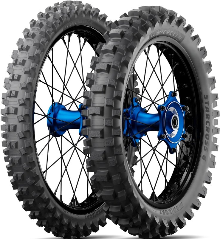 

Внедорожные мотошины Michelin Starcross 6 medium soft 110/100-18 64M TT Rear