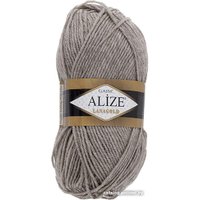 Пряжа для вязания Alize Lanagold 207 (240 м, светло-коричневый)