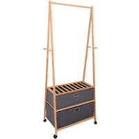 Стойка для одежды AksHome Azalea-2 (бамбук)