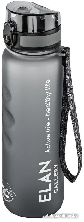 Бутылка для воды Elan Gallery Style Matte 1л 280140 (серый)