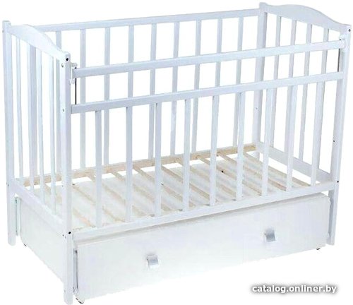 Классическая детская кроватка VDK Magico Mini Кр1-04м (белый)