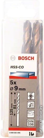 Набор сверл Bosch 2608585896 (5 предметов)
