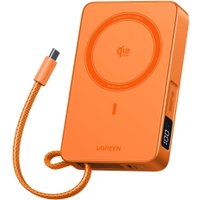 Внешний аккумулятор Ugreen MagFlow PB773 10000mAh (оранжевый)
