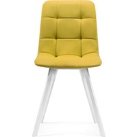 Стул Notta Чилли (белый/горчичный)