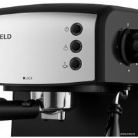 Рожковая кофеварка MAUNFELD MF-734BK