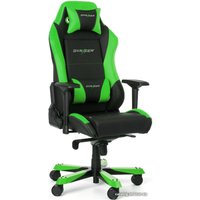 Игровое (геймерское) кресло DXRacer Iron OH/IS11/NE (черный/зеленый)